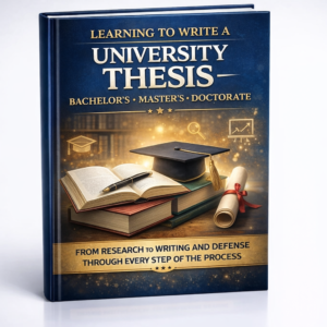 LEARNING TO WRITE A UNIVERSITY THESIS — BACHELOR'S, MASTER'S, DOCTORATE