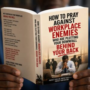 HOW TO PRAY AGAINST WORKPLACE ENEMIES WHO ARE PLOTTING YOUR DOWNFALL BEHIND YOUR BACK